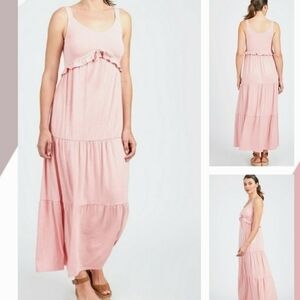 𝅺Octavia Tiered Ruffle Maxi Dress NWOT